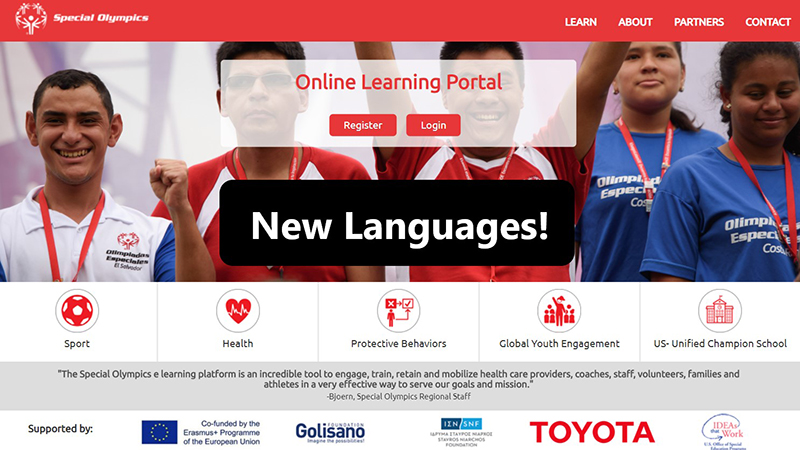 Portal special olympics