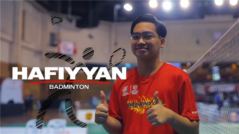 Building confidence through badminton: Hafyan’s story