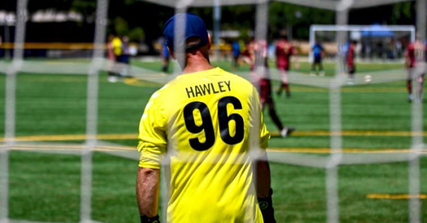 A long-time Special Olympics athlete shows his passion for soccer