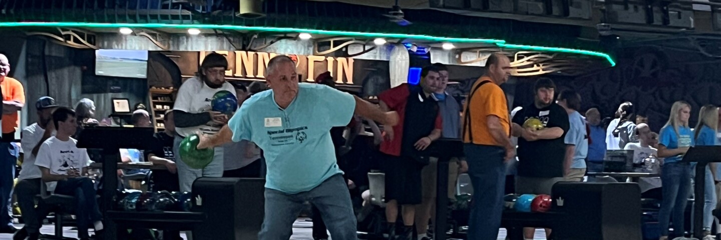 Billy Joe Smith bowling