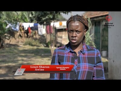 Linet Sharon Awino, atleta líder en Olimpiadas Especiales Kenia