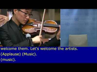 Special Olympics Korea Musical Performances