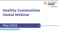 Healthy Communities Global Webinar May 2026
