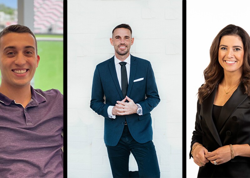 Joe Malfa (left), Devon Kerr (middle) and Jen Lada (right).