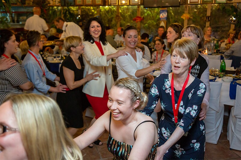 There was serious business to discuss at the Special Olympics Europe Eurasia Leadership Conference but there was also time for a conga line!