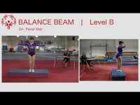 Balance Beam Panel Mat - Women - Level B