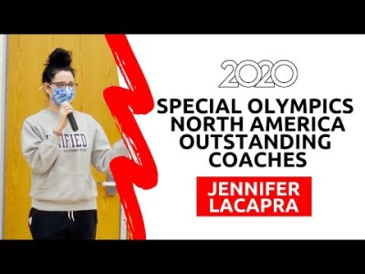 Congrats Jennifer LaCapra, 2020 Special Olympics North America Outstanding Coach!