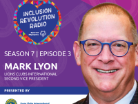 Mark Lyon, Lions Clubs International Second Vice President