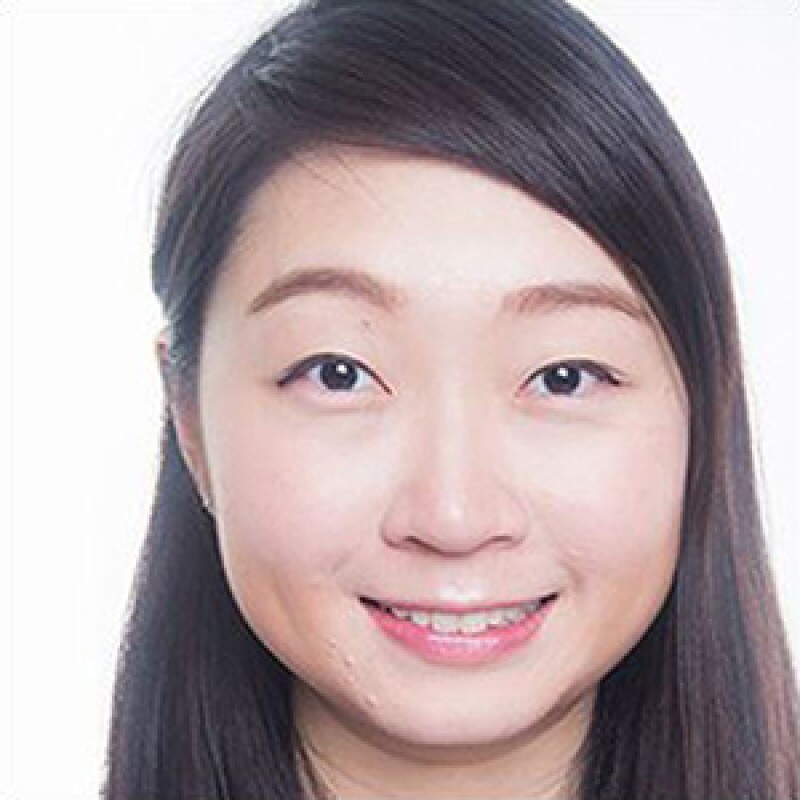 Joyce Yu smiling.