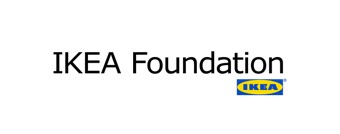 Ikea Foundation logo with the Ikea store logo. 