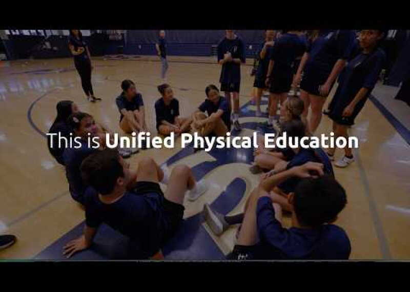 This is Special Olympics Unified Physical Education