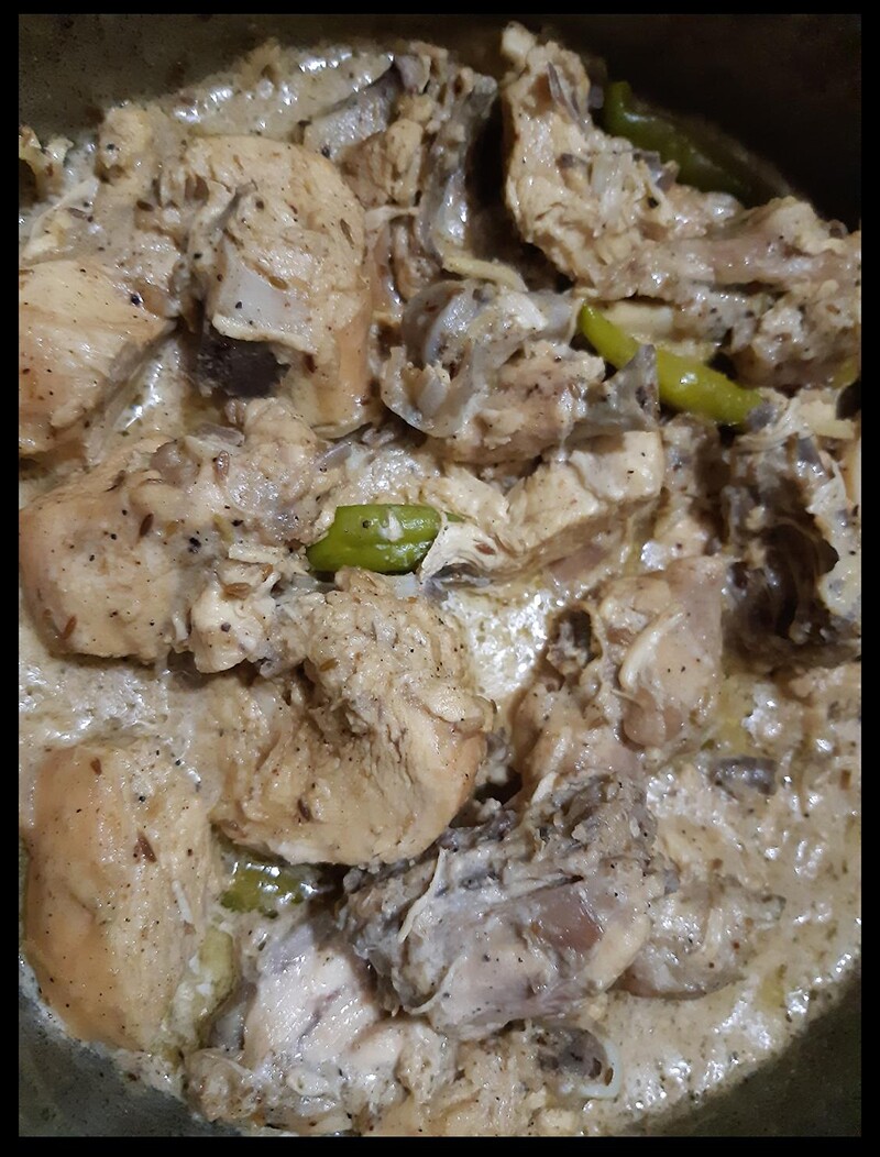 Chicken White Karhai
