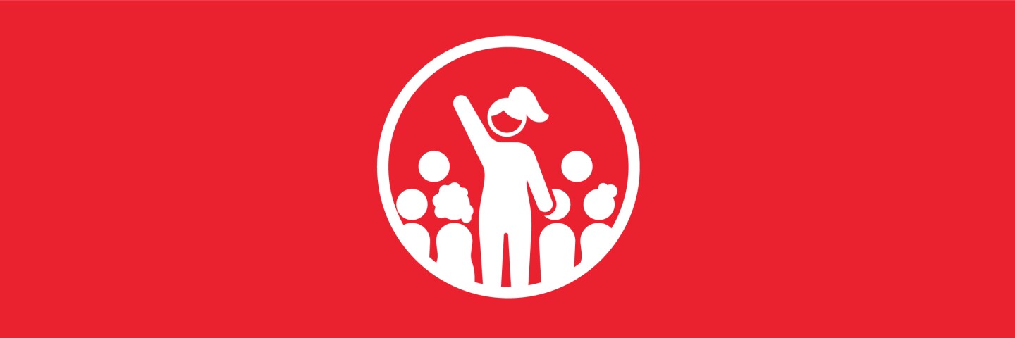 Illustration illustrating athlete leadership.