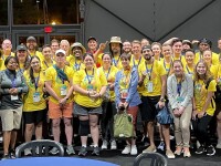 Group photo of people. 