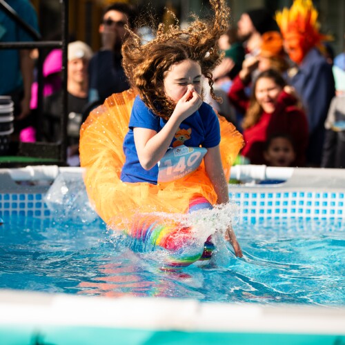Mosaic -  Polar Plunge Ballerina Girl Photo 