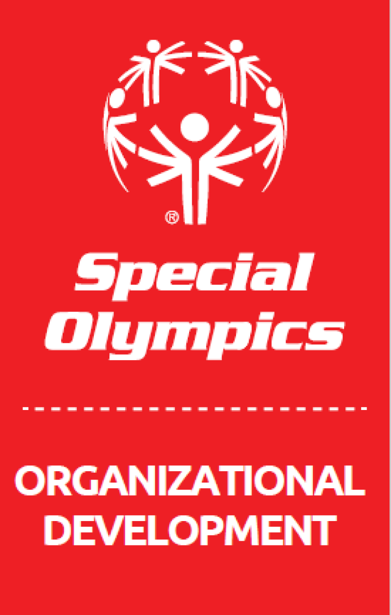 Special Olympics Logo followed by text that reads: Organizational Development.