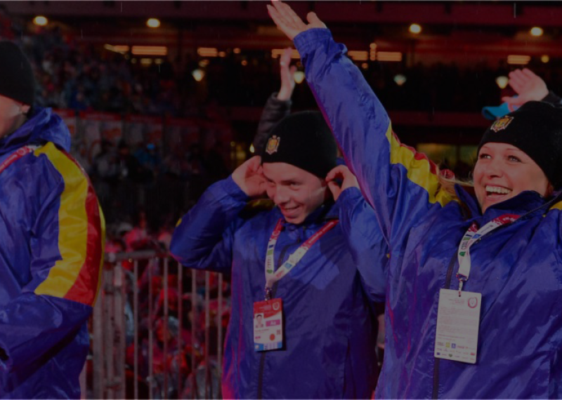 Young Athletes in Moldova Celebrating success and sharing experiences