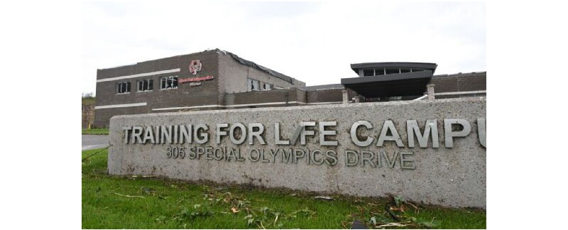Photo of the training for life campus for the Special Olympics.