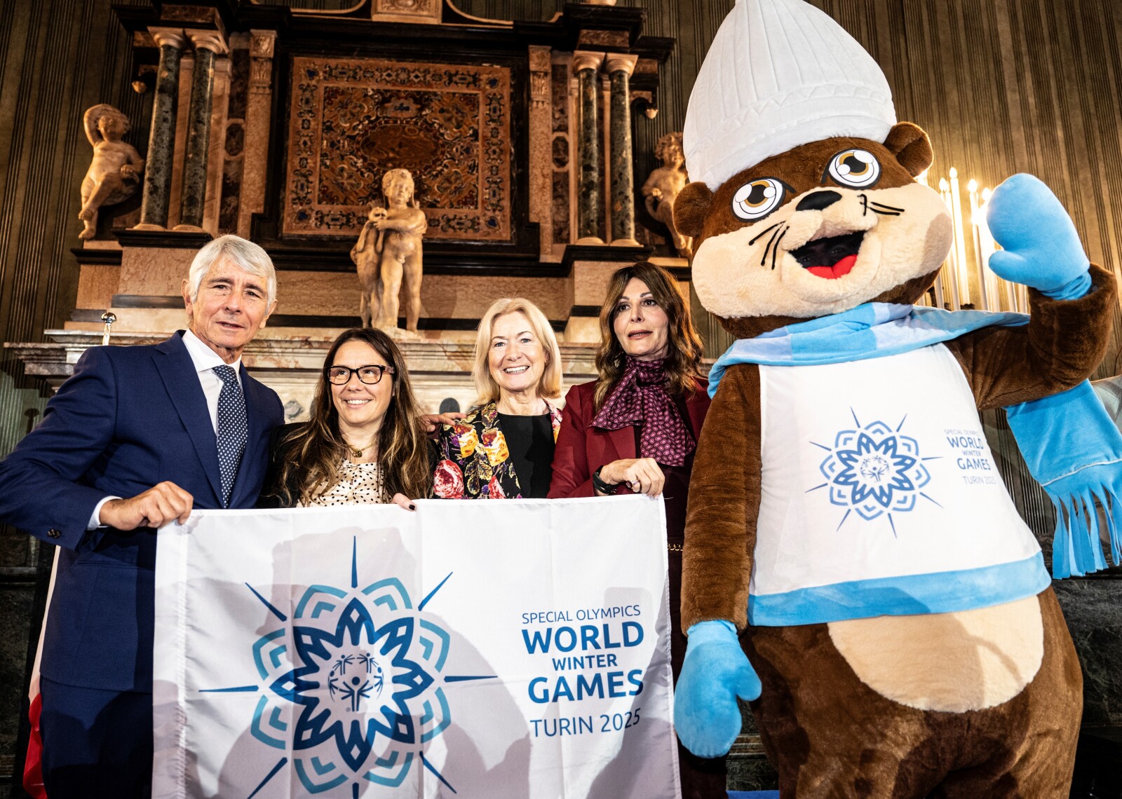 Official Mascot 2025 Special Olympics World Winter Games Turin