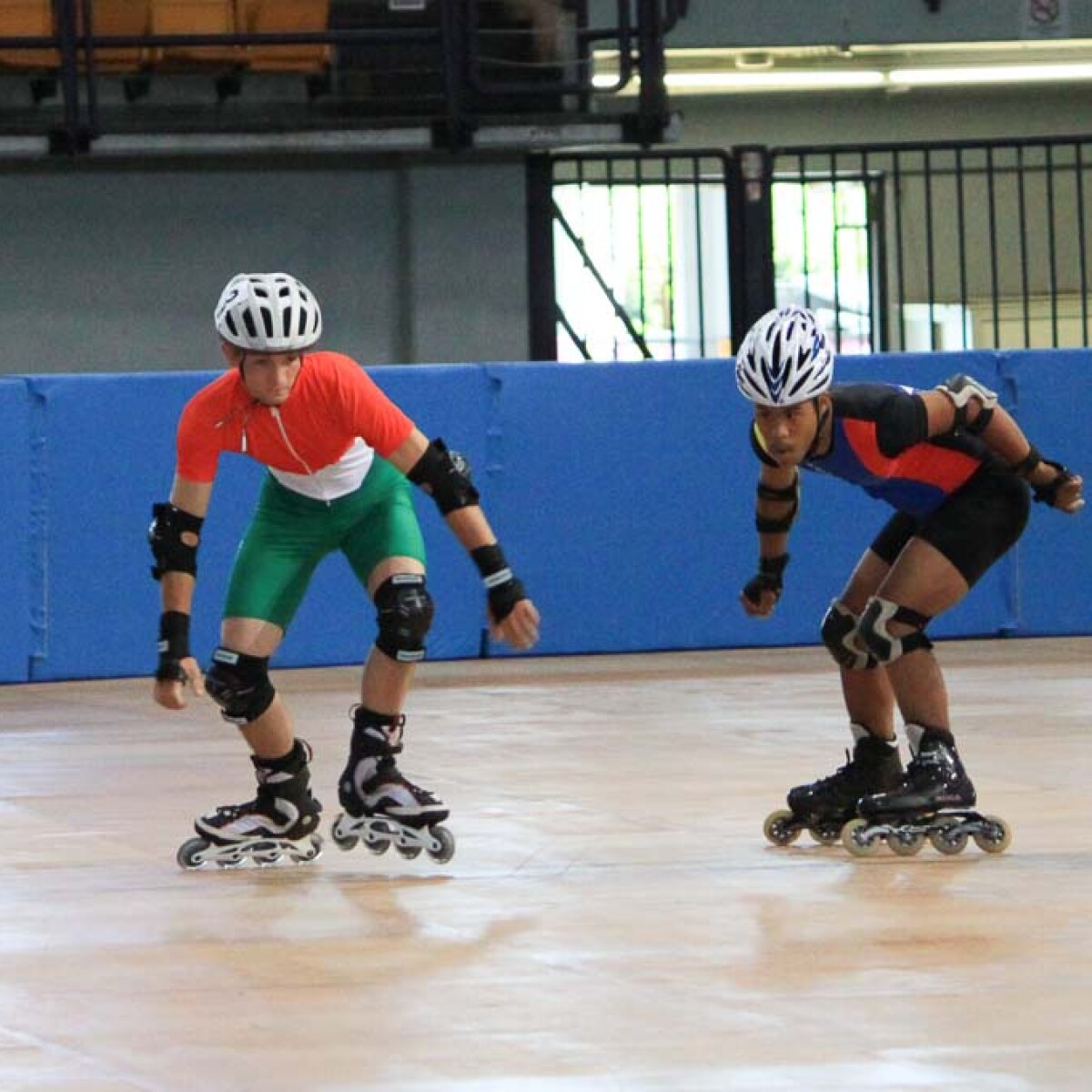 Roller skating