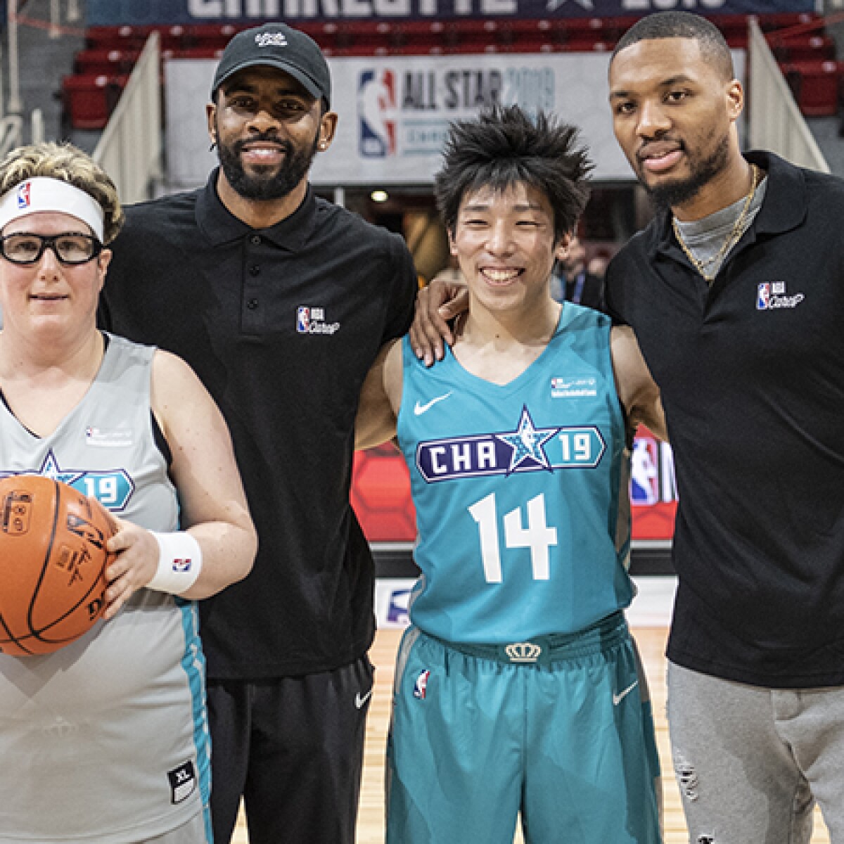 The Nba Cares Special Olympics Unified Sports Game Line Up For 2020 Nba 2022 Global Games
