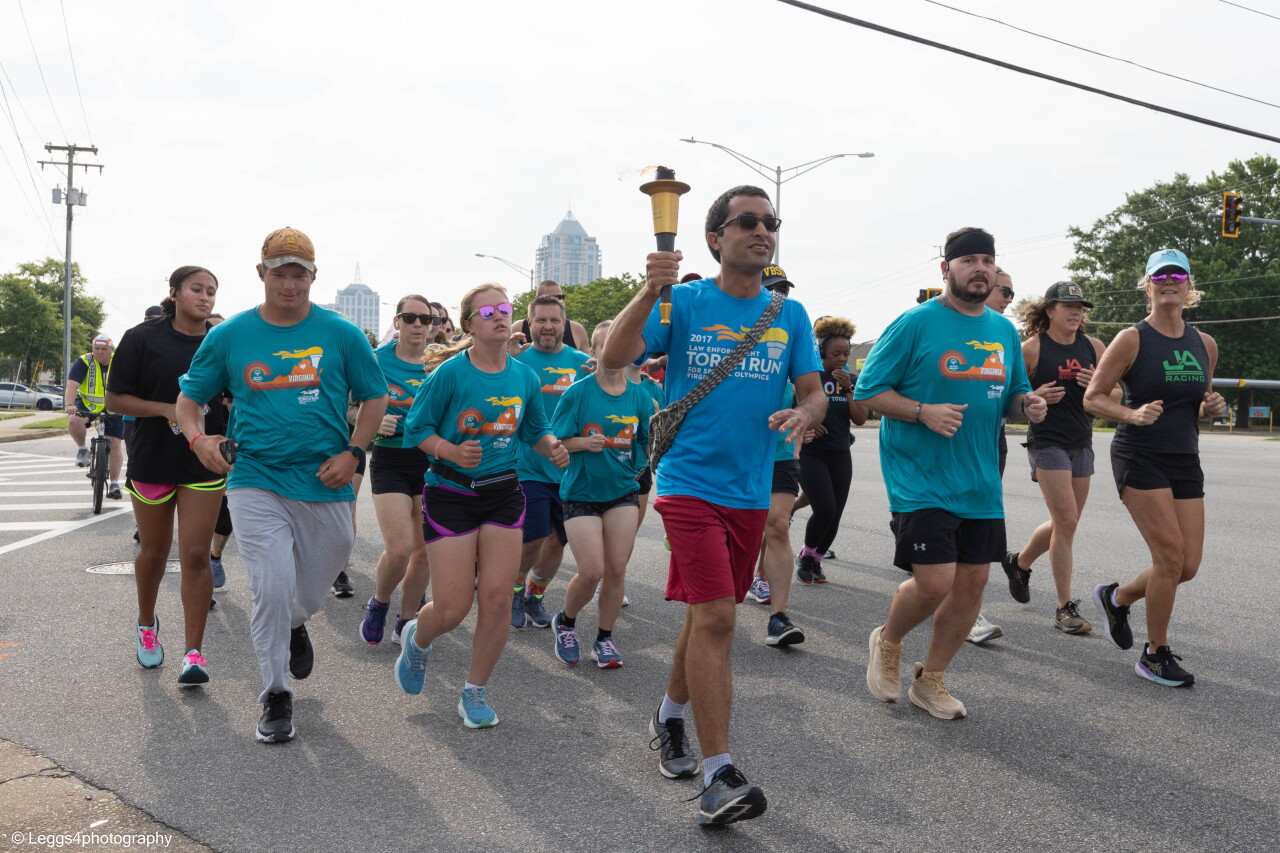 Summer Games-Torch Run Jog #4