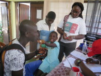 Medical exam in Guinea-Bissau