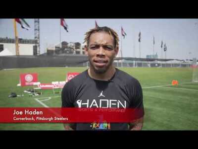 Pittsburgh Steelers’ Joe Haden Finds Inspiration at World Games