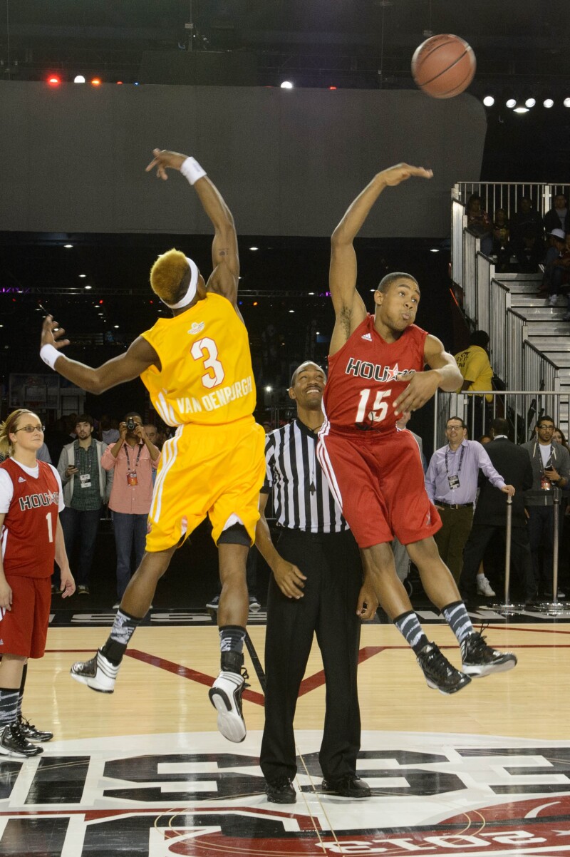 Tip off~NBA - Special Olympics Unified Sports Basketball Game