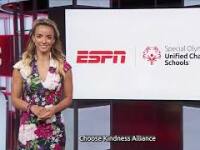 Champion Ambassador Victoria Arlen shares a message to Honor Roll schools from the SportsCenter set.
