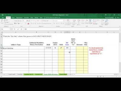 Tennis Registration Tutorial