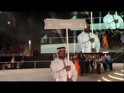 Special Olympics Senegal Delegation Opening Ceremony Parade