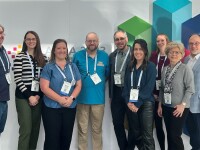 group photo of attendees at APHA 2023 conference. 