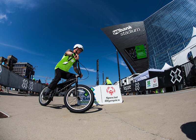 Unified BMX Race at the 2019 Games.
