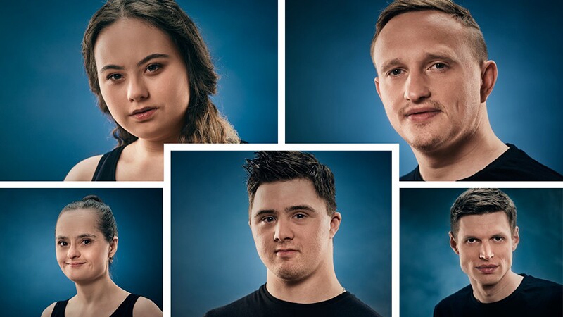 Special Olympics Slovakia athletes Peter Išpold, Gizela Billíková, Filip Graňo, Vanda Kračunová and Michal Štubňa are the faces of the ‘We Are Here Among You’ campaign.