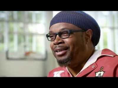 Rodney Hankins and Sam Perkins