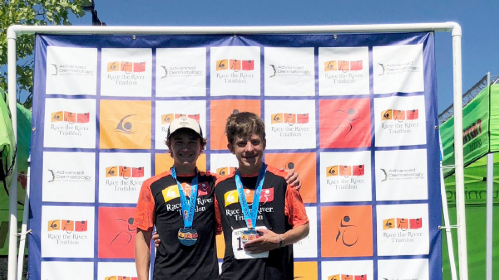 Jacob Baker and Jim Kinnard, Unified pair from Special Olympics Idaho