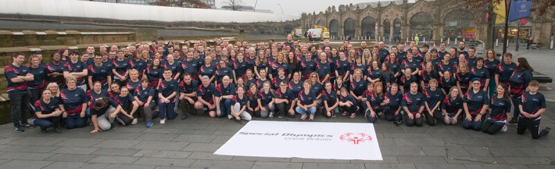 Special Olympics World Games 2019 Team group outdoor shot