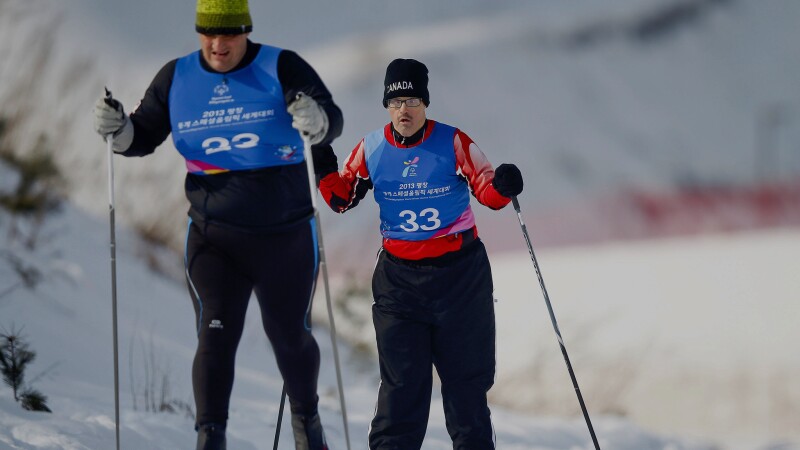 Cross Country Skiing Banner