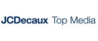 JC Decaux Top Media logo in blue.