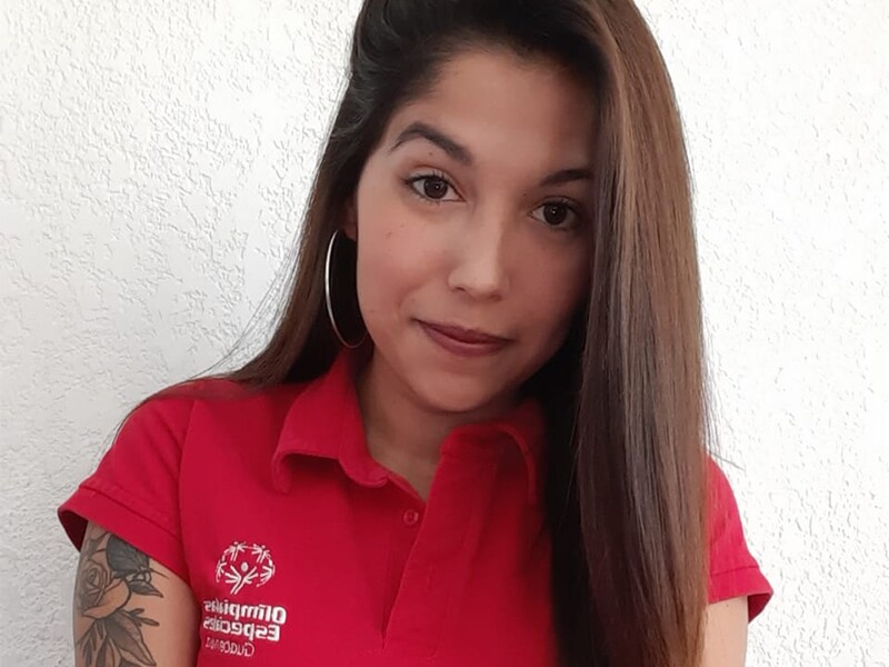 Diana López, Coordinadora de Atletas Líderes, Olimpiadas Especiales Guatemala.