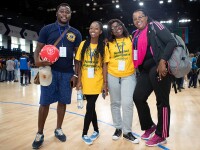 Peter Kanzunguze Jr, a Leo from Blantyre, Malawi (left) with participants at the Special Olympics Global Youth Leadership Forum in Baku, Azerbaijan which took place from 24 to 28 September.
