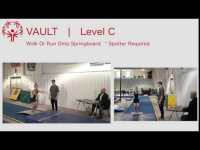 Vault (Walk Or Run Onto Springboard) - Men - Level C