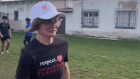 Girl Running. 