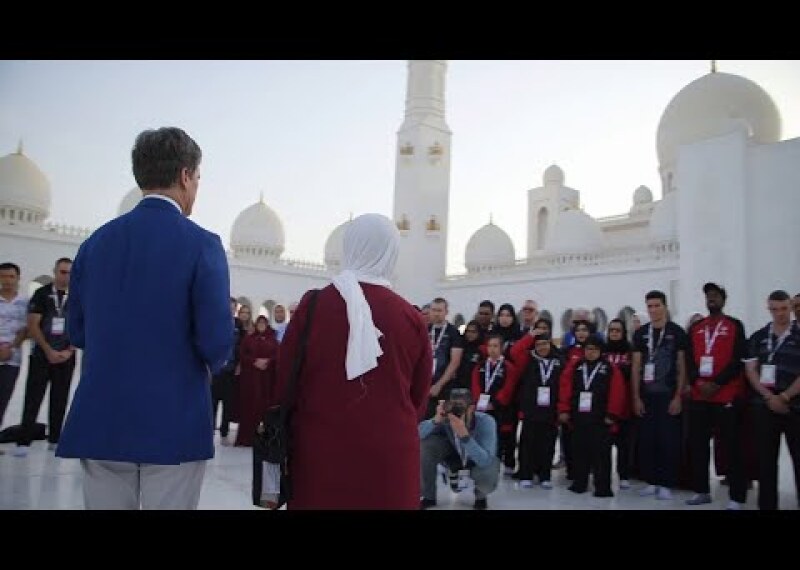 New Zealand Special Olympics Athletes Show Solidarity Amid Grief at Sheikh Zayed Grand Mosque