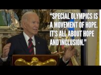 President Biden delivers remarks at “A Christmas for All: Celebration of Unity, America and Special Olympics” at the White House
