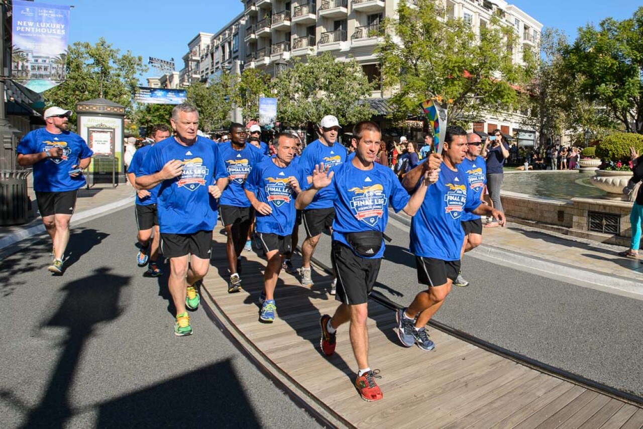 Final Leg at Glendale, California