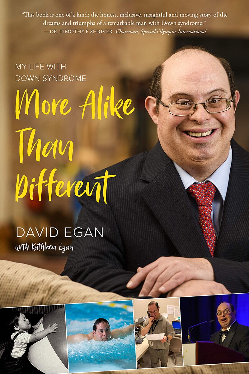 David Egan's book cover: More Alike than Different