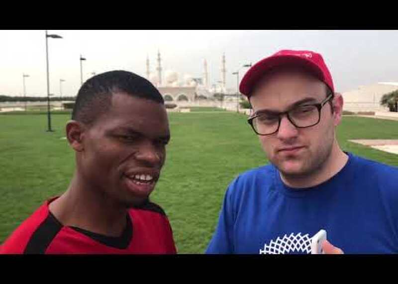 Daniel Smrokowski and Nyasha Derera