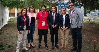 Ministro del Deporte de Chile junto a Comité Evaluador de Olimpiadas Especiales